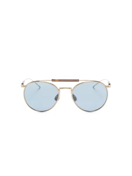 Brunello Cucinelli Okulary Przeciwsłoneczne gold żółte