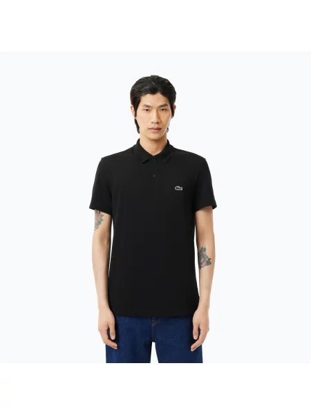 Tricou polo pentru bărbați Lacoste Polo black negru