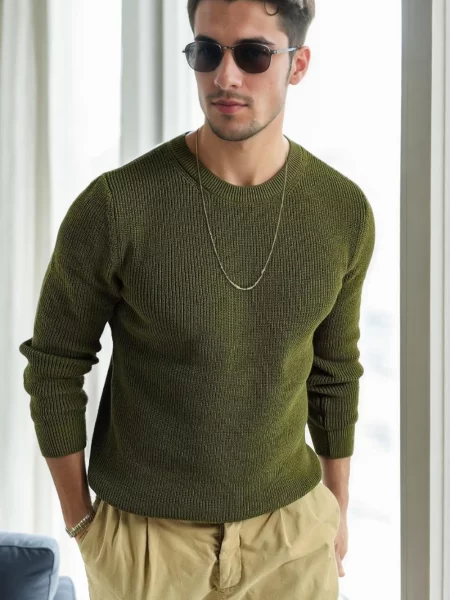 Pulover Dewberry kaki