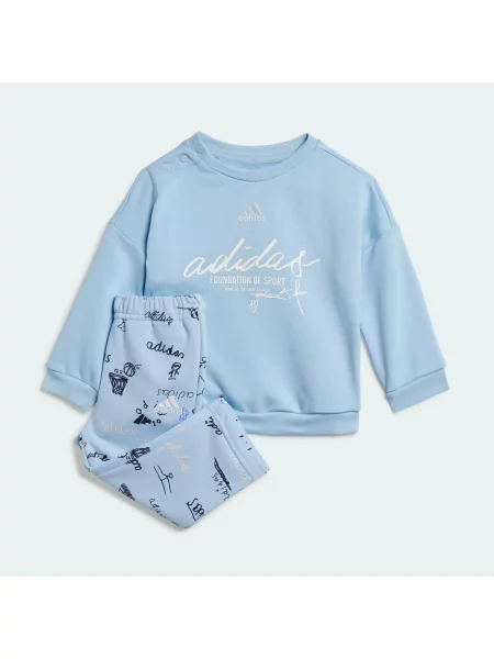 Joggery dziecięce Adidas niebieskie