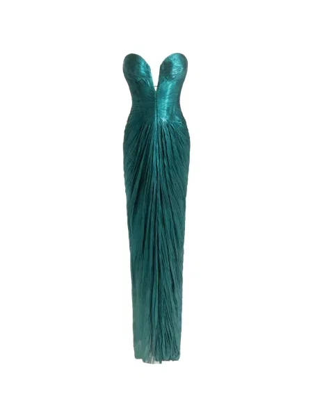 Rochie Maria Lucia Hohan fără bretele verde