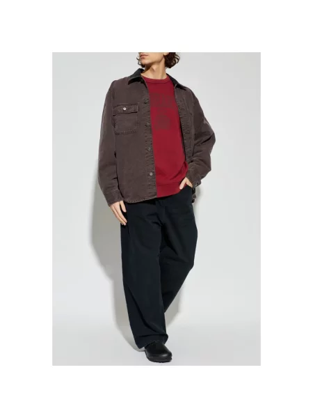 Bluza Carhartt Wip z logo czerwona