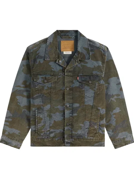 LEVI'S ® Prechodná bunda / tmavosivá / olivová sivá