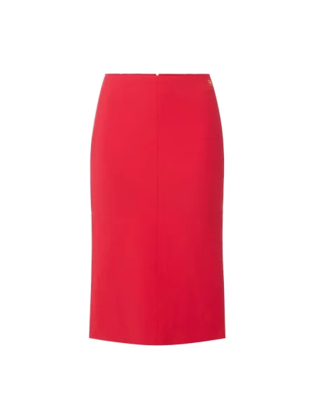 Spódnica midi Elisabetta Franchi czerwona
