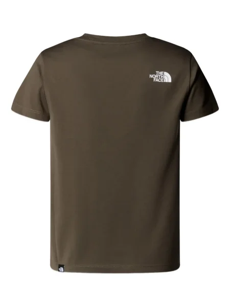 Koszulka dziecięca The North Face brązowa