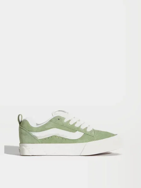 Замшевые кеды Vans зеленые