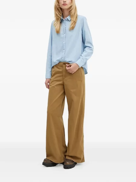 Curea Levi's® cu broderie cu cataramă cu dungi albastru