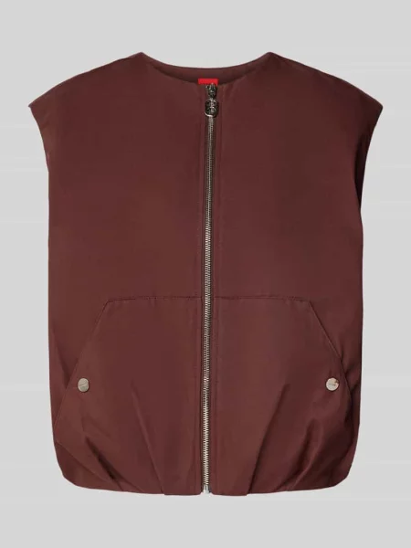 Kamizelka o kroju regular fit z czystej bawełny model ‘AZELDA’ Hugo