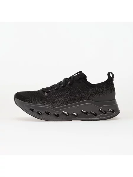 Pánske bežecké topánky On Cloudsurfer Max Wide black/eclipse čierna