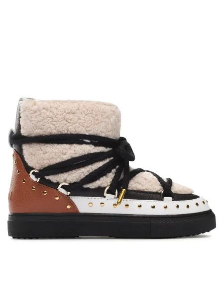 Дутики Inuikii бежевые