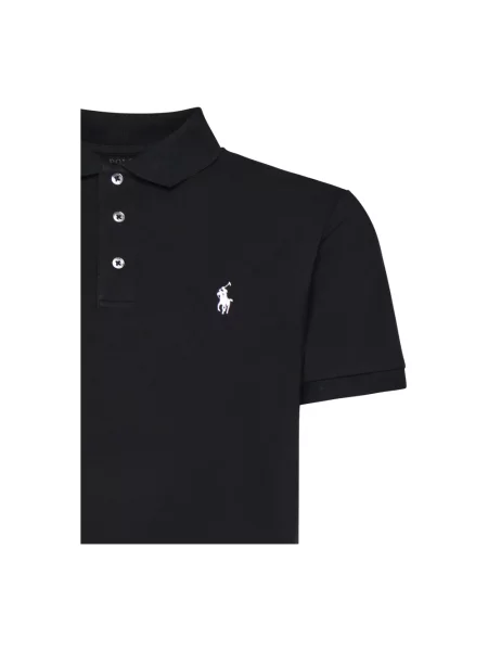 Polo Ralph Lauren polo gładki czarny