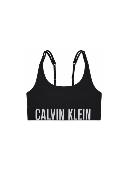 Fără căptușeală sutien bralette Calvin Klein Jeans negru
