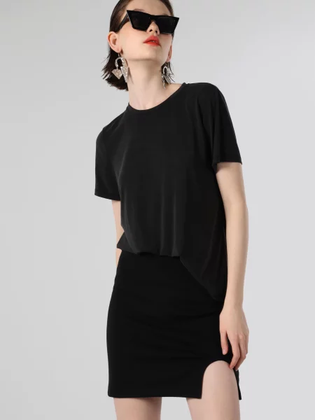 Футболки і поло Colin’s комбінований верх чорний