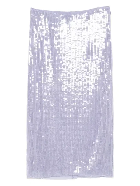 Osłona spódnica ołówkowa Monse fioletowa