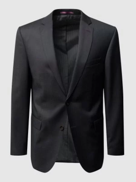 Marynarka na 2 o kroju modern fit z żywej wełny Carl Gross