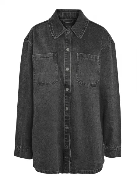 Noisy may Geacă de primăvară-toamnă NMALVA denim negru