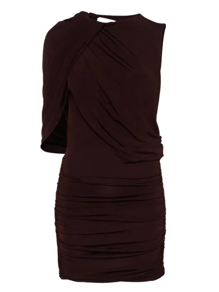 Rochie mini Magda Butrym drapată de costum roșu