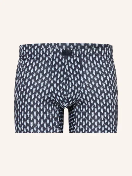Mey Boxerky Série Scooter Venture modrá / černošedá bílá