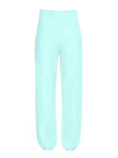 Winshape Pantaloni sport mentă verde