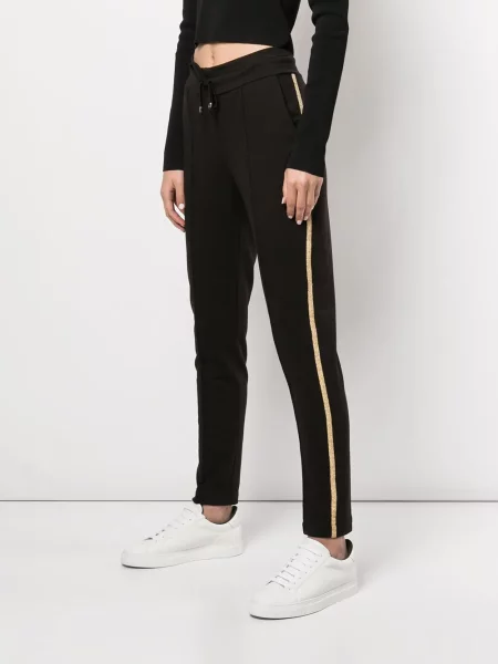 Spodnie Madison.maison w paski czarne