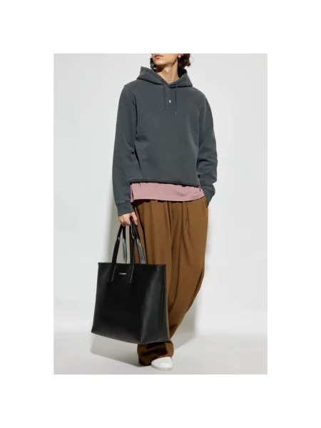 Bluza z kapturem Samsoe Samsoe czarna