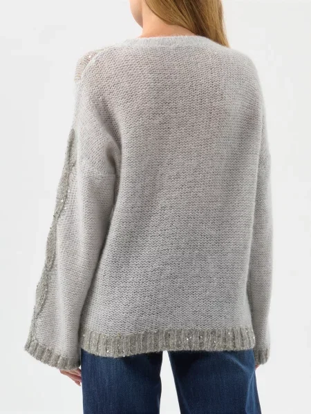Светр Panicale Cashmere сірий