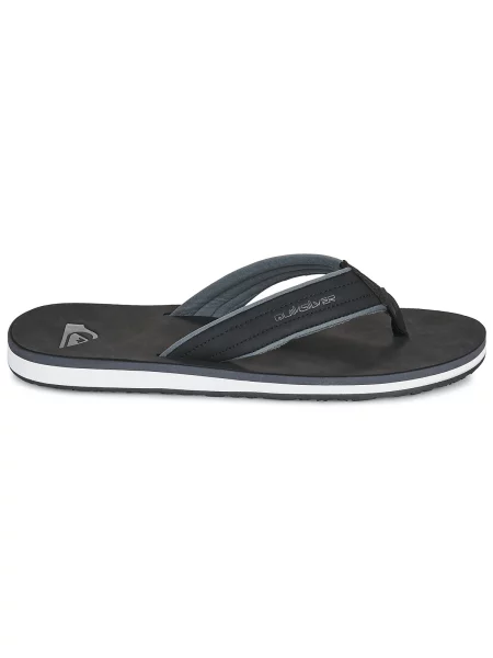 Nubuk félcipo Quiksilver fekete