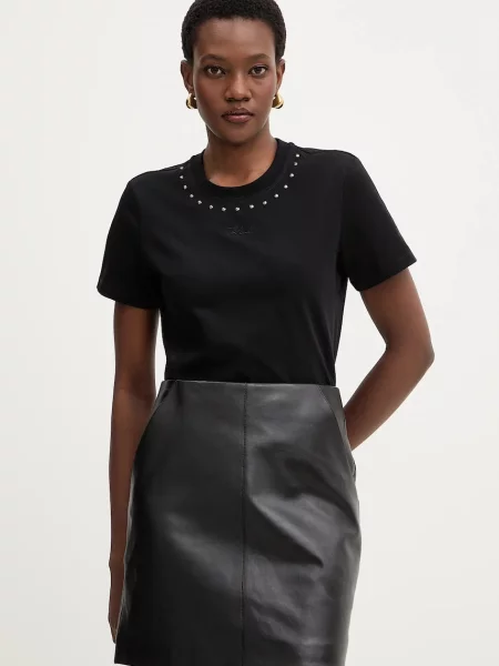 Karl Lagerfeld tricou din negru