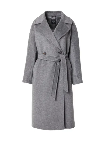 Weekend Max Mara Palton de lână Resina gri