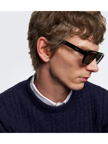 Ochelari de soare Dior Eyewear fără toc negru