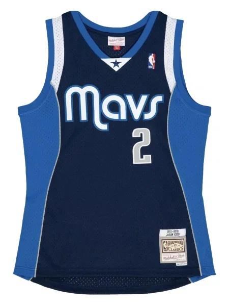 Cămașă Mitchell & Ness din jerseu albastru