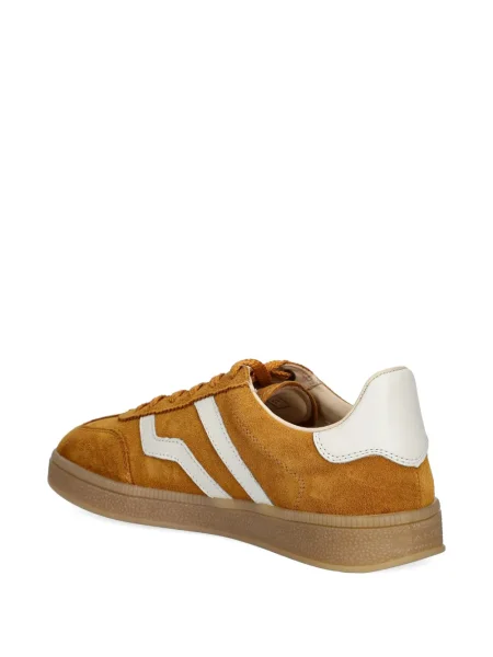 Sneakerși Gant din piele de căprioară maro