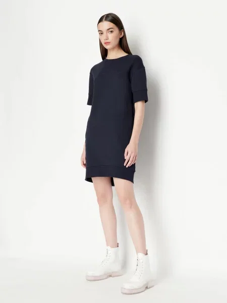 Armani Exchange Сукня міні синій