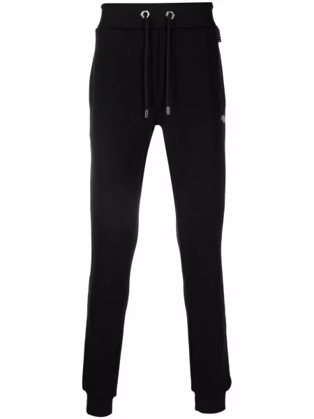 Pantaloni Philipp Plein alergare cu autograf