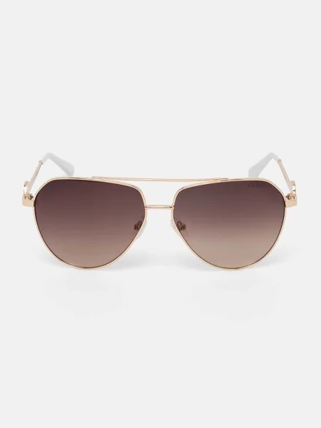 Guess Akcesoria Kobieta ONE SIZE Złote Okulary Aviator dla Kobiet żółty