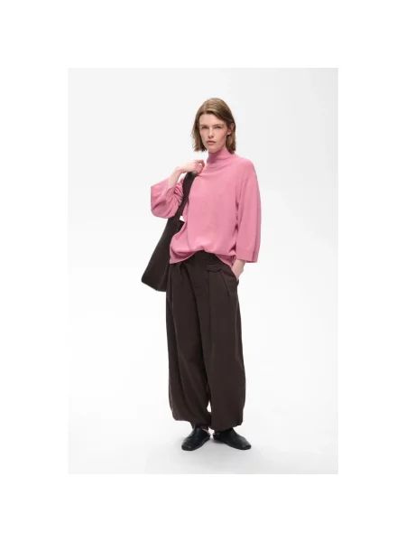 Sweter Inwear wełniany różowy