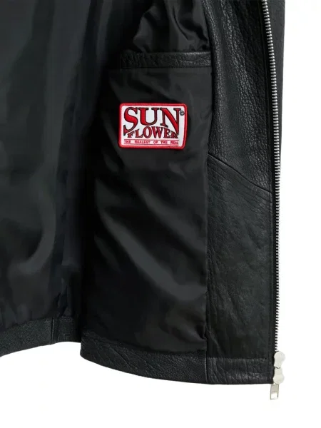 Geanta de piele Sunflower negru