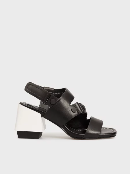 Шкіряні Босоніжки PRPY чорний