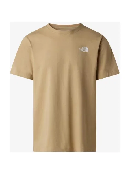 Koszulka z krótkim rękawem The North Face NSE Box Evolution beżowy S biały