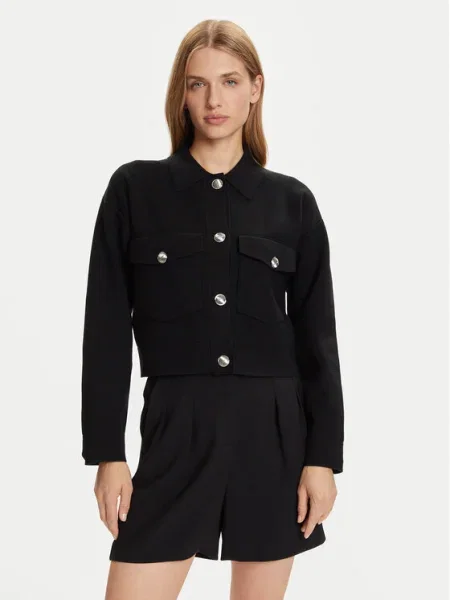 BOSS Cardigan Furigo negru