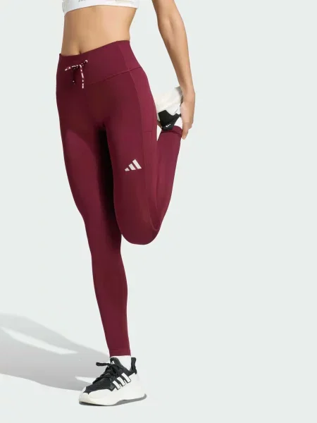 Спортивні леггінси adidas Adidas Essentials бордовий комбінований верх