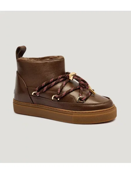 INUIKII Bocanci FULL LEATHER GLOSS | piele maro