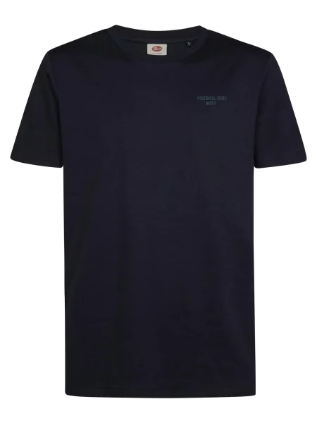 Petrol Industries Tricou noapte albastru