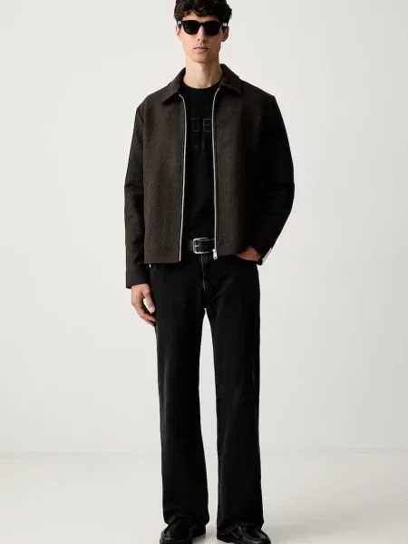 Iceberg tricou pentru bărbați din negru