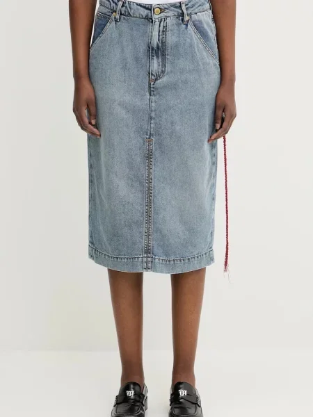 DARKPARK fustă din denim Elsa midi creion