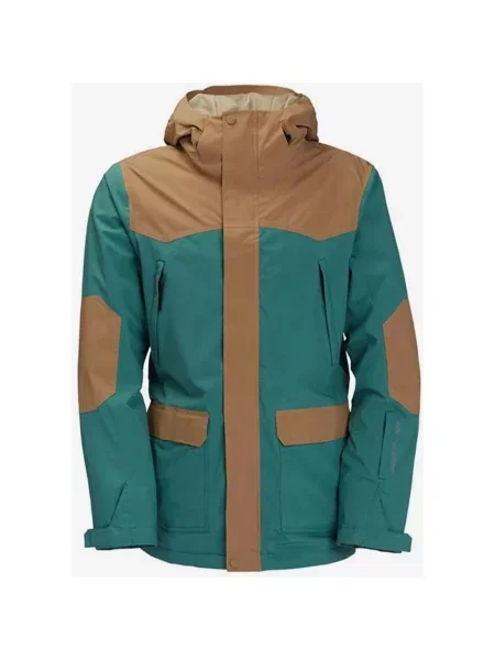 Kurtka Billabong Montana w kolorze brązowo-niebieskim S brązowa