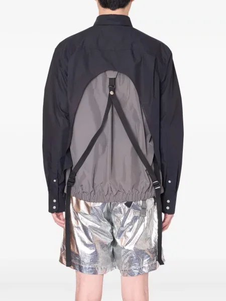 Риза Kolor черно