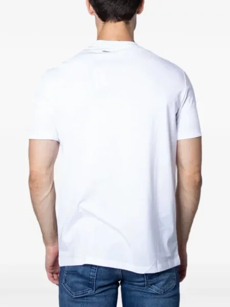 Tricou Armani Exchange cu imagine alb