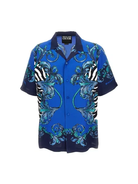 Koszula dżinsowa Versace Jeans Couture niebieska