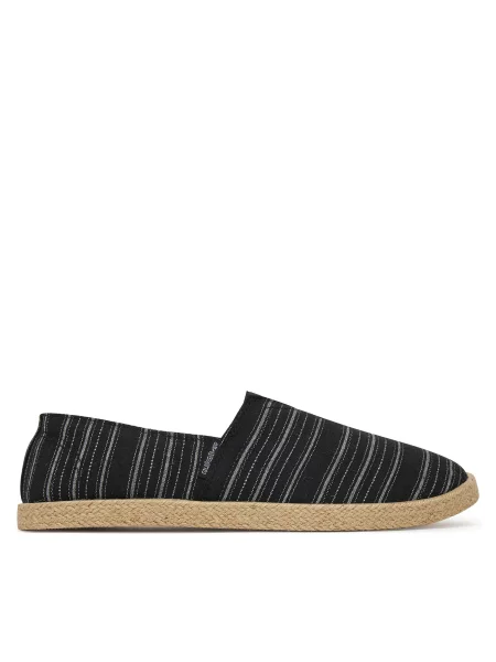 Espadrile Quiksilver črna